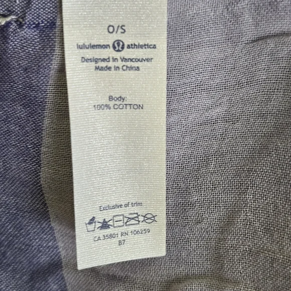 LULULEMON Sun to Moon Versatile Scarf Wrap O/S nwot - Picture 8 of 9